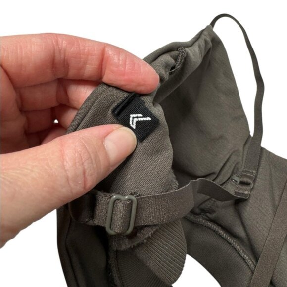 Oner Active | Effortless Micro Bralette in Deep Taupe Small - Picture 4 of 5